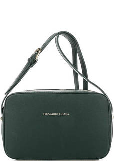 Зеленая сумка через плечо Trussardi Jeans
