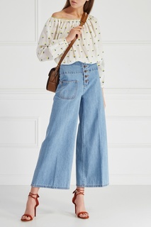 Однотонные джинсы Marc Jacobs