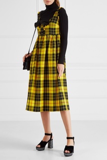 Шерстяное платье Miu Miu