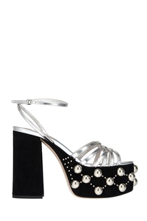Комбинированные босоножки Miu Miu