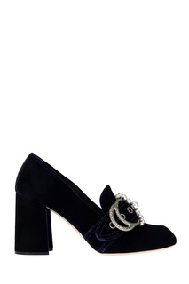 Бархатные туфли Miu Miu
