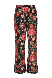 Шелковые брюки Dolce & Gabbana