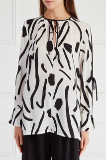 Шелковая блузка Diane von Furstenberg