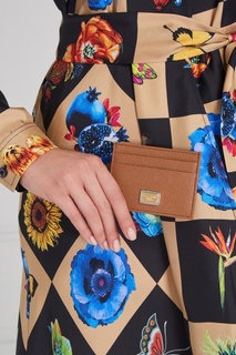 Кожаный футляр для карт Dolce & Gabbana