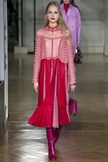 Комбинированное платье Valentino