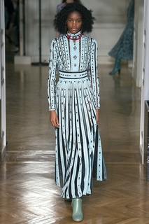 Платье с узорами Valentino