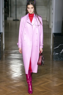 Однотонное пальто Valentino
