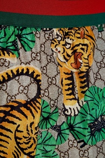 Шорты с принтом Gucci