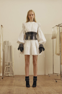 Хлопковое платье Alexander Mc Queen