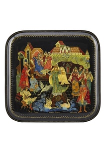 Шкатулка  "Царевна-Лягушка" худ. Волков Художники Палеха