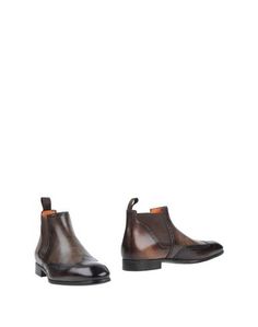 Полусапоги и высокие ботинки Santoni