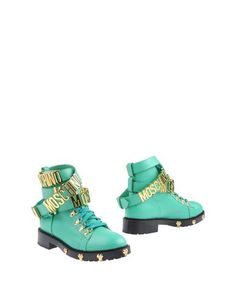 Полусапоги и высокие ботинки Moschino