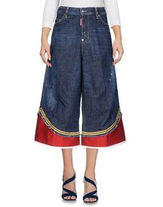 Джинсовые брюки-капри Dsquared2