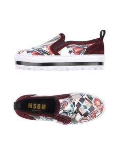 Низкие кеды и кроссовки Msgm