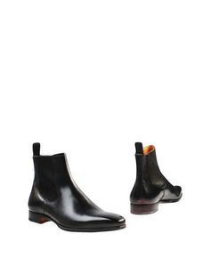 Полусапоги и высокие ботинки Santoni