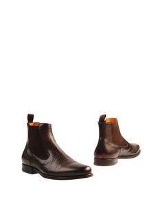 Полусапоги и высокие ботинки Santoni