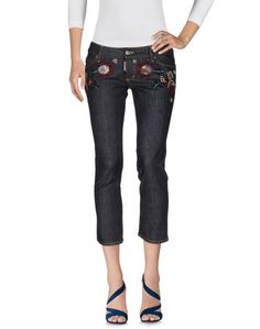 Джинсовые брюки-капри Dsquared2