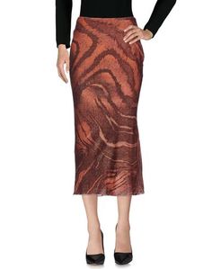 Юбка длиной 3/4 Class Roberto Cavalli