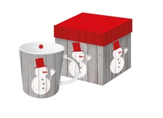 Кружка в подарочной упаковке "snowman on wood" Paperproducts Design