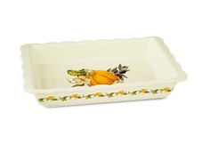 Блюдо для запекания прямоугольное "Тыква" Nuova Cer