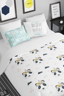 КПБ 1,5 сп "Панда" Сирень