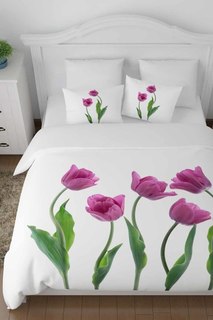 КПБ 1,5 сп "Крупные тюльпаны" Сирень