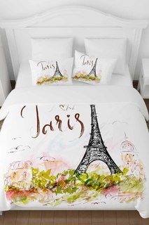 КПБ 1,5 сп Открытка из Парижа Сирень