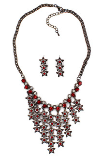 Комплект: колье, серьги Taya