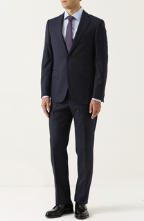 Шерстяной костюм с пиджаком на двух пуговицах Pal Zileri
