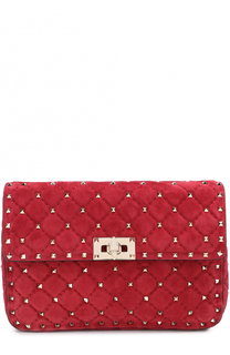 Сумка Rockstud Spike medium из замши Valentino