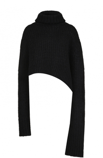 Шерстяной свитер асимметричного кроя Ann Demeulemeester