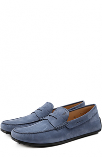 Замшевые мокасины City Gommino Tod’s Tods