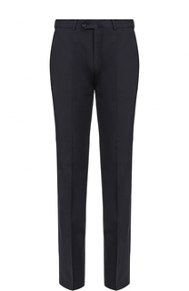 Шерстяные брюки прямого кроя Armani Collezioni