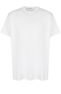 Хлопковая футболка с аппликацией Givenchy