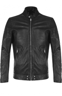 Кожаная крутка на молнии Diesel
