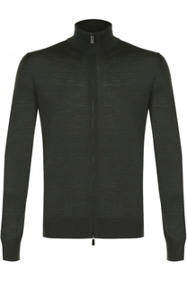 Шерстяной кардиган на молнии Ermenegildo Zegna