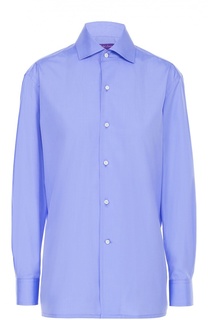 Хлопковая блуза прямого кроя Ralph Lauren