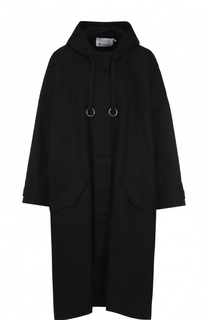 Пальто свободного кроя с капюшоном T by Alexander Wang