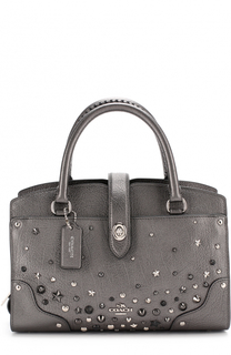 Сумка Mercer 24 с заклепками Coach