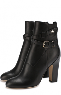 Кожаные ботильоны Mitchel на устойчивом каблуке Jimmy Choo