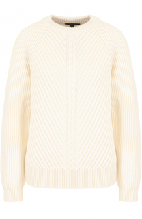 Шерстяной пуловер фактурной вязки Belstaff