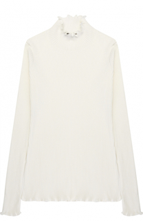 Хлопковая водолазка фактурной вязки Ermanno Scervino