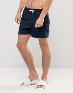 Темно-синие шорты для плавания Abercrombie &amp; Fitch 5 - Темно-синий