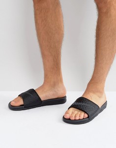 Черные шлепанцы Nike Benassi 705474-091 - Черный