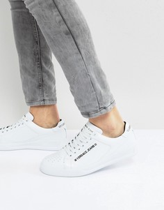 Белые кроссовки с логотипом Versace Jeans - Белый