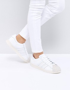 Белые кроссовки с пробковым носком adidas Originals 80S - Белый