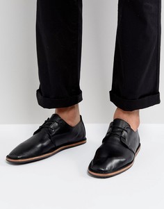 Кожаные туфли на шнуровке Zign - Черный