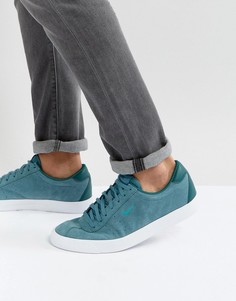 Синие замшевые кроссовки Nike Match Classic 844611-302 - Синий