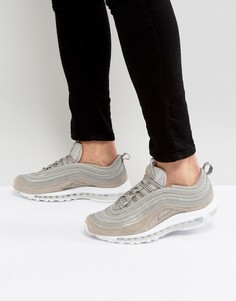 Бежевые кроссовки Nike Air Max 97 921826-002 - Коричневый