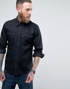 Черная рубашка из шамбре с длинными рукавами Levis Orange Tab - Черный Levis®